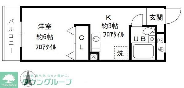 昭島コートエレガンスDの物件間取画像